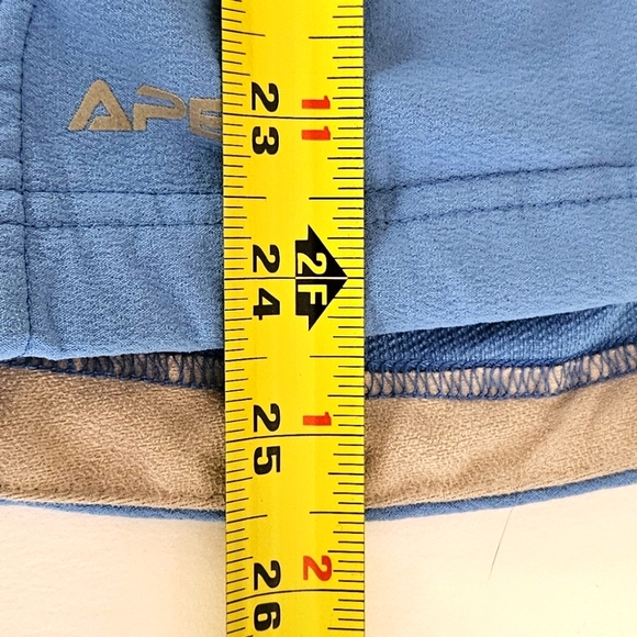 North Face Women's Medium Apex Flight Series Blue/White Full Zip Vest - Picture 6 of 11